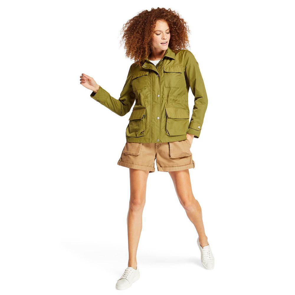 Jaqueta Feminino - Timberland Water-Resistant M65 Field - WMKGV4816 - Verde Oliva